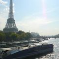 Vue de Paris en Septembre, sur la Seine