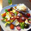 ღ " MIAM " Salade composée radis croque œuf