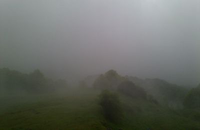 Brouillard sur l'Abérouat, mais quelle journée !!!