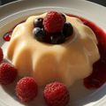 + Petits bavarois chocolat blanc et fruits rouges +