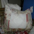 COUSSIN TISSUS ANCIENS PATCH