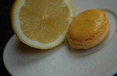 Macarons au citron