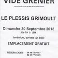 vide grenier 30 septembre 2018