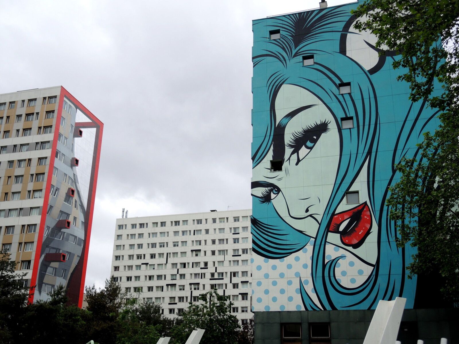 Paris, Boulevard Paris 13, D Face (75)