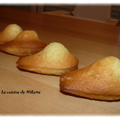 Madeleines de Nicolas Le Bec au thermomix