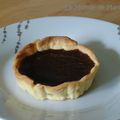 Tartelettes au chocolat et pointe de sel