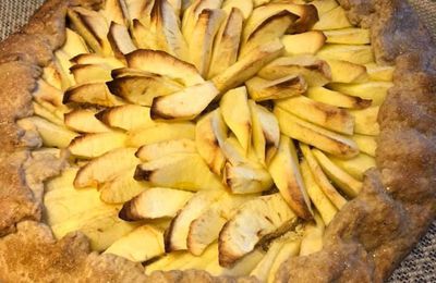 tarte aux pommes de Laurent Mariotte faite par Blandine Alips