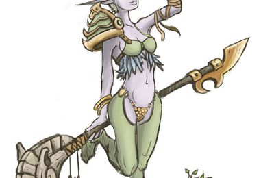 Druidesse elfique la colo