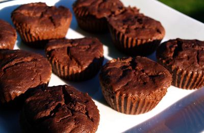 Fondants poire/chocolat noir (vapeur, sans gluten ni lactose)