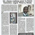 Cadeau Saint Valentin : Anthologie des poèmes d' amour des Afriques et d' Ailleurs de Thierry Sinda