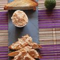 Rillettes de légine et camaron au combava