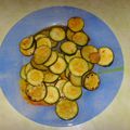 Courgettes sautées au piment et au citron