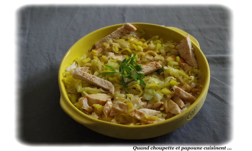 SALADE TIEDE A LA DINDE ET A L'ORANGE