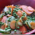 Flan carottes-courgettes