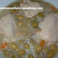 Tajine de poulet aux olives et champignon (tajine zitoune)