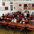 Ecole publique Marie Curie 1984-85