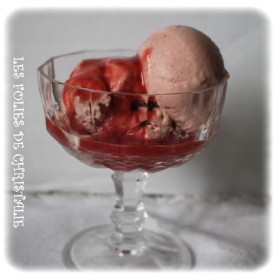 Glace cerises