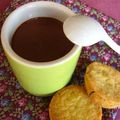 Petits pots de crème chocolat à la lavande et sablés breton au pavot et à la lavande