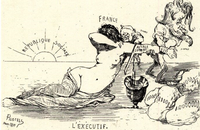 LE CARICATURISTE PILOTELL, EN MARGE DE LA COMMUNE DE 1871 PREMIERE PARTIE