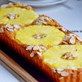 Tarte aux amandes, ricotta et ananas