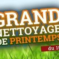 Grand nettoyage de printemps