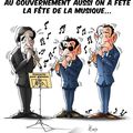 Au gouvernement aussi on a fêté la fête de la musique...