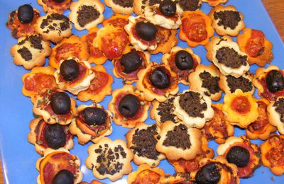 TARTELETTES POUR L'APÉRITIF