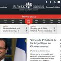 Hollande efface toutes les traces de Sarkozy du nouveau site web de l'Elysée