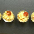 VERRINE SURIMI/ENDIVE POUR L'APERO DU JEUDI