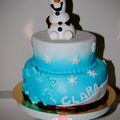 gâteau reine des neige pas l'atelier de claire reims