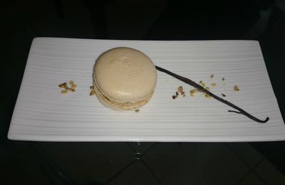 Macarons, ganache pralinée