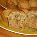 Muffins miel-noix