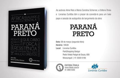 Premier livre sur l'histoire du Mouvement Noir dans l'état brésilien du Parana 