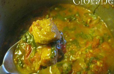 L'agneau à l'indienne de Cioranette