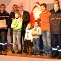 LE PÈRE NOËL AIME (ÉGALEMENT) LES ENFANTS DES SAPEURS-POMPIERS DE WATIGNY.