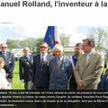 Emmanuel ROLLAND ambassadeur des valeurs fondatrices de notre pays, liberté, égalité, fraternité..