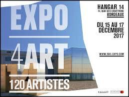 EXPO 4ART, Hangar 14, du 15 au 17 décembre 2017 - Bordeaux