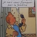 Tintin se fait rembarrer par téléphone