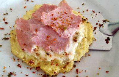 GALETTES DE CHOU-FLEUR GRATINÉES