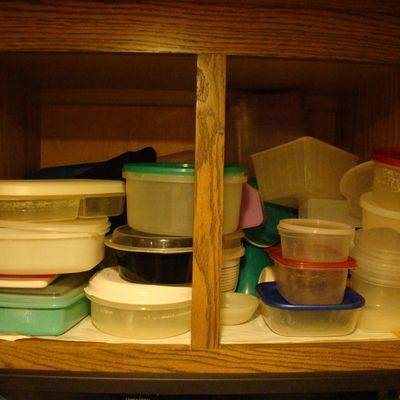 Les boites en plastique