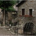 Ste Enimie petit village Médiéval en plein coeur des Gorges du Tarn