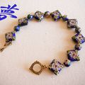 128. bracelet perles chinoises bleues (20)