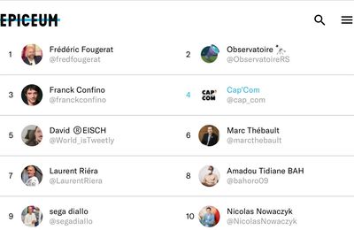 QUI SONT LES INFLUENCEURS DE LA COMMUNICATION PUBLIQUE ?