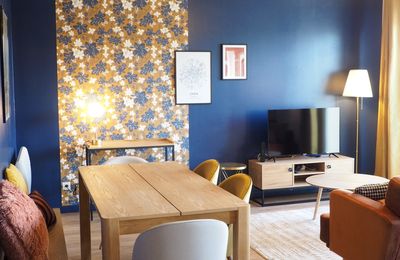 Un appartement de caractère - Espace jour 