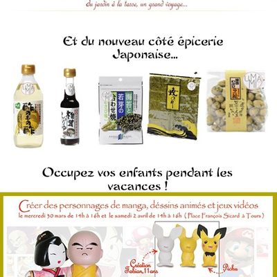 Épicerie du Japon & Stage de sculpture