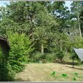 Avant-Après avoir passé de Bon'heures au jardin : à l'orée du bois