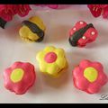 Macarons papillons et fleurs + tutoriel