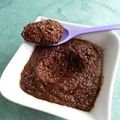 Bowl cake minceur vanille-chocolat au graines de chia et au psyllium