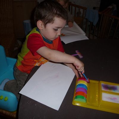 la peinture des ptitboubous !