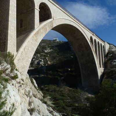 Côte bleu à pied de Martigues à Marseille